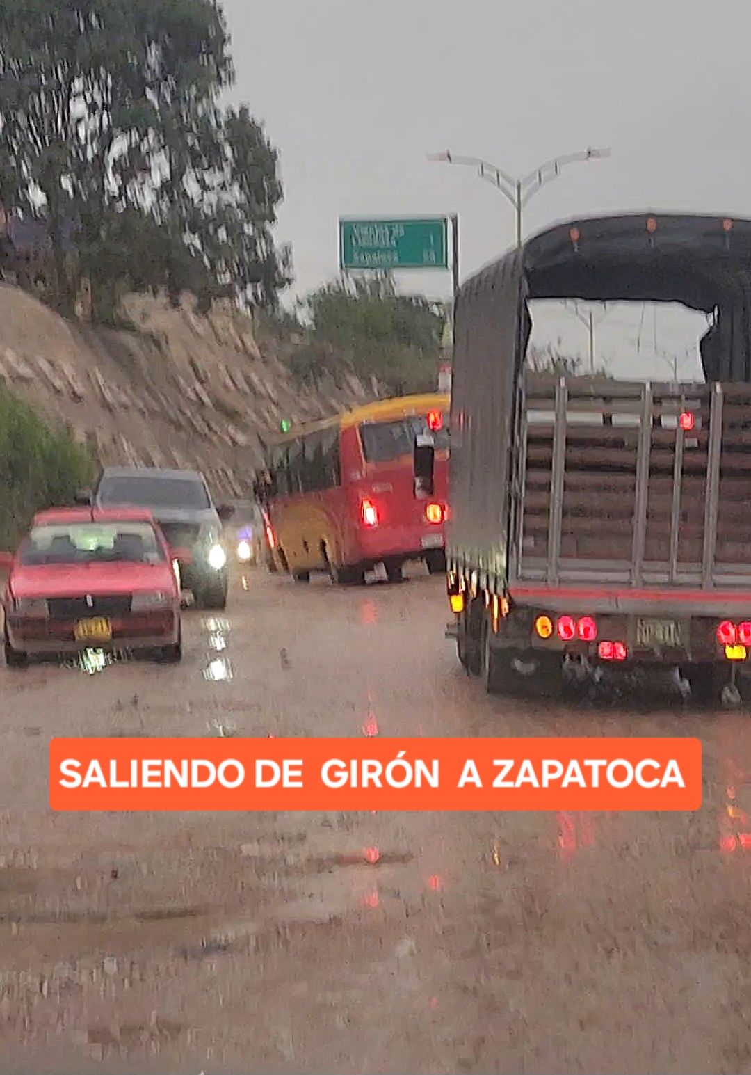 Vía Bucaramanga – Girón – Zapatoca: una odisea diaria que nadie quiere resolver